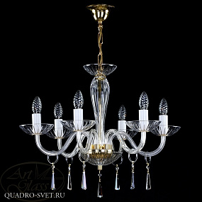 Люстра подвесная ARTGLASS STEFANIE VIII. SWAROVSKI ELEMENTS