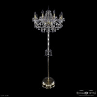 Торшер с хрусталем Bohemia IVELE Crystal 1409T2/8/195-160 G