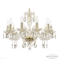 Хрустальная подвесная люстра Bohemia IVELE Crystal 118/10/195 G