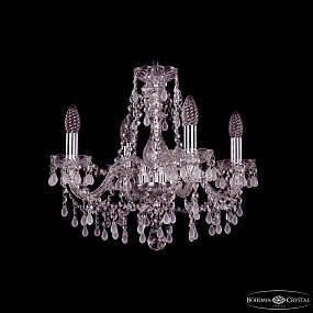 Хрустальная подвесная люстра Bohemia IVELE Crystal 1410/4/160 Ni V0300