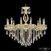 Подвесная хрустальная люстра Bohemia Ivele Crystal Florence 71402/12/300 B GW FA3B