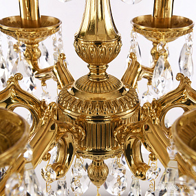 Подвесная хрустальная люстра Bohemia Ivele Crystal 75102/6/125 A G