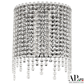 Бра хрустальное светодиодное APL LED Sicilia SH500.B5.25-32.B.Ni.4000