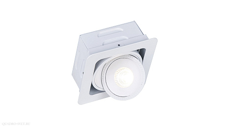 Встраиваемый точечный светильник Arte Lamp STUDIO A3007PL-1WH