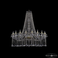 Большая хрустальная люстра Bohemia IVELE Crystal 1413/20/460/h-136 G