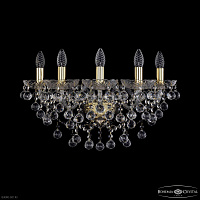 Бра с хрусталем Bohemia IVELE Crystal 1409B/5/195/XL G