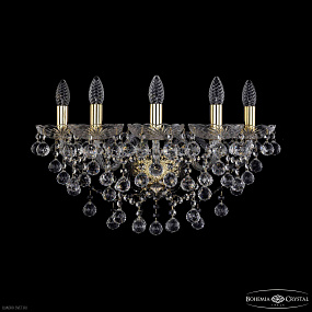 Бра с хрусталем Bohemia IVELE Crystal 1409B/5/195/XL G