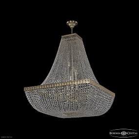Хрустальная подвесная люстра Bohemia IVELE Crystal 19112/H2/80IV G