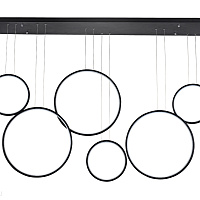 Подвесной светодиодный светильник Donolux Olimpiya S111024/6 180W Black