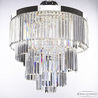 Хрустальная потолочная люстра Bohemia IVELE Crystal 85111/60NZ-60/4000 Ni PK