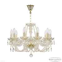 Хрустальная подвесная люстра Bohemia IVELE Crystal 101/10/195 G