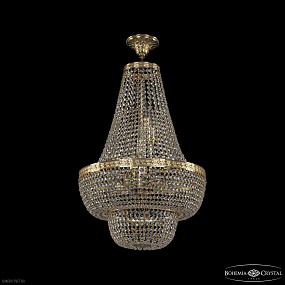 Хрустальная подвесная люстра Bohemia IVELE Crystal 19091/H2/45IV G