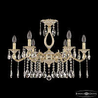 Подвесная хрустальная люстра Bohemia Ivele Crystal Verona 72302/6/210 A GW