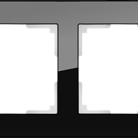 Рамка на 4 поста (черный) Werkel WL01-Frame-04