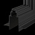 Угловой коннектор внешний для магнитного трека Maytoni Accessories for tracks TRA004OCL-22B