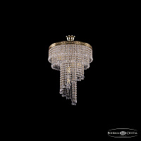 Каскадная хрустальная люстра Bohemia IVELE Crystal 8311/40-50/G