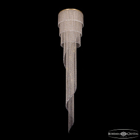 Каскадная хрустальная люстра Bohemia IVELE Crystal 8311/80-350/G