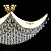 Люстра потолочная ARTGLASS FIONA IV. POLISHED CE