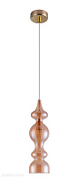 Подвесной светильник Crystal Lux IRIS SP1 A AMBER