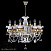 Люстра подвесная ARTGLASS ESMERALDA VI. FULL CUT WHITE