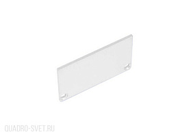 Боковая глухая заглушка для профиля DL18511RAL9003 Donolux CAP18511RAL9003