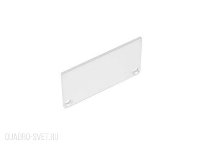 Боковая глухая заглушка для профиля DL18511RAL9003 Donolux CAP18511RAL9003
