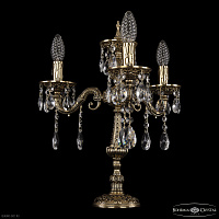 Хрустальная настольная лампа Bohemia IVELE Crystal 7025L/3/125-43 A GB