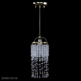 Хрустальный подвесной светильник ArtGlass SMALL GAME 01-01 NICKEL CE