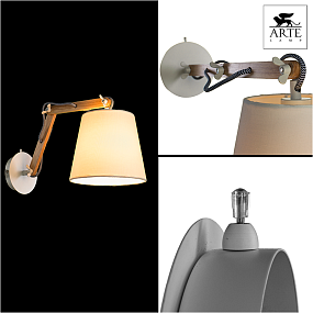 Бра Arte Lamp PINOCCIO A5700AP-1WH