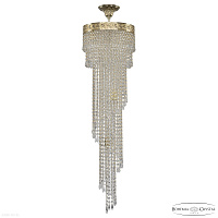 Каскадная хрустальная люстра Bohemia IVELE Crystal 83111/30IV-100 G