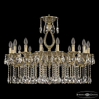 Большая хрустальная люстра Bohemia Ivele Crystal Florence 71302/16/300 A GB