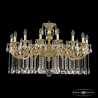 Большая хрустальная люстра Bohemia Ivele Crystal Florence 71201/16/360 A G