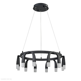 Светодиодная подвесная люстра Vele Luce Negro VL7102P12