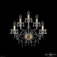 Бра с хрусталем Bohemia IVELE Crystal 1410B/2+2+1/195/XL G V0300