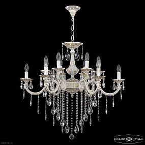 Хрустальная подвесная люстра Bohemia IVELE Crystal AL78118/12/285 B WMG