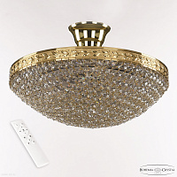 Хрустальная потолочная люстра Bohemia IVELE Crystal 19321/35IV/LED-DIM G