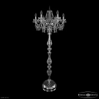 Хрустальный торшер Bohemia IVELE Crystal 1409T1/6/195-160 Ni