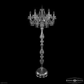 Хрустальный торшер Bohemia IVELE Crystal 1409T1/6/195-160 Ni