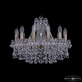 Хрустальная подвесная люстра Bohemia IVELE Crystal 1409/12/160 Pa