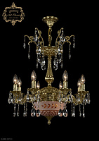 Хрустальная подвесная люстра Bohemia Art Classic 31.19.8.CK125SP.250SP.G.Sp.Amber.White.1B