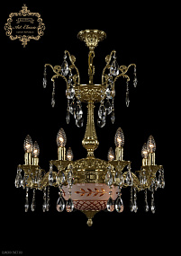Хрустальная подвесная люстра Bohemia Art Classic 31.19.8.CK125SP.250SP.G.Sp.Amber.White.1B