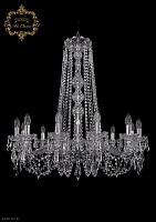 Большая хрустальная люстра Bohemia Art Classic 11.23.12.300.h-87.Cr.Dr