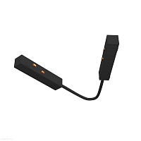 Коннектор питания угловой 15см Exility черный Maytoni TRA034CPC-42B-15