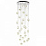 Каскадная светодиодная люстра Odeon Light CRYSTAL 5007/120L