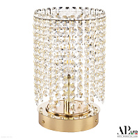 Хрустальная настольная лампа APL LED Sicilia SH500.L3.17-26.B.Gd.E14