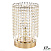 Хрустальная настольная лампа APL LED Sicilia SH500.L3.17-26.B.Gd.E14