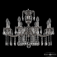 Подвесная хрустальная люстра Bohemia Ivele Crystal Florence 71208/8/210 A NB