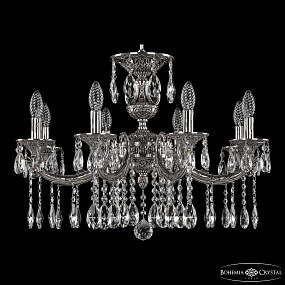 Подвесная хрустальная люстра Bohemia Ivele Crystal Florence 71208/8/210 A NB