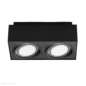 Накладной светильник Zumaline BOXY CL 2 20075-BK