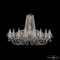 Хрустальная подвесная люстра Bohemia IVELE Crystal 1402/20/460/G